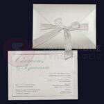 Προσκλητήριο Γάμου "SILVER LINING FRAME"