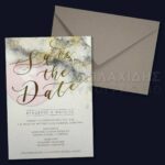 Προσκλητήριο Γάμου "SAVE THE DATE 2019"