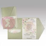 Προσκλητήριο Γάμου "VERDE ROSES"