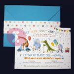 Προσκλητήριο Bάπτισης DINO-ΣΑΥΡΟΙ για αγόρι