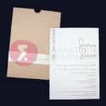 Προσκλητήριο Γάμου "YOU ARE INVITED"