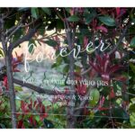 Banner Γάμου Plexiglass 50x70cm με λευκή εκτύπωση