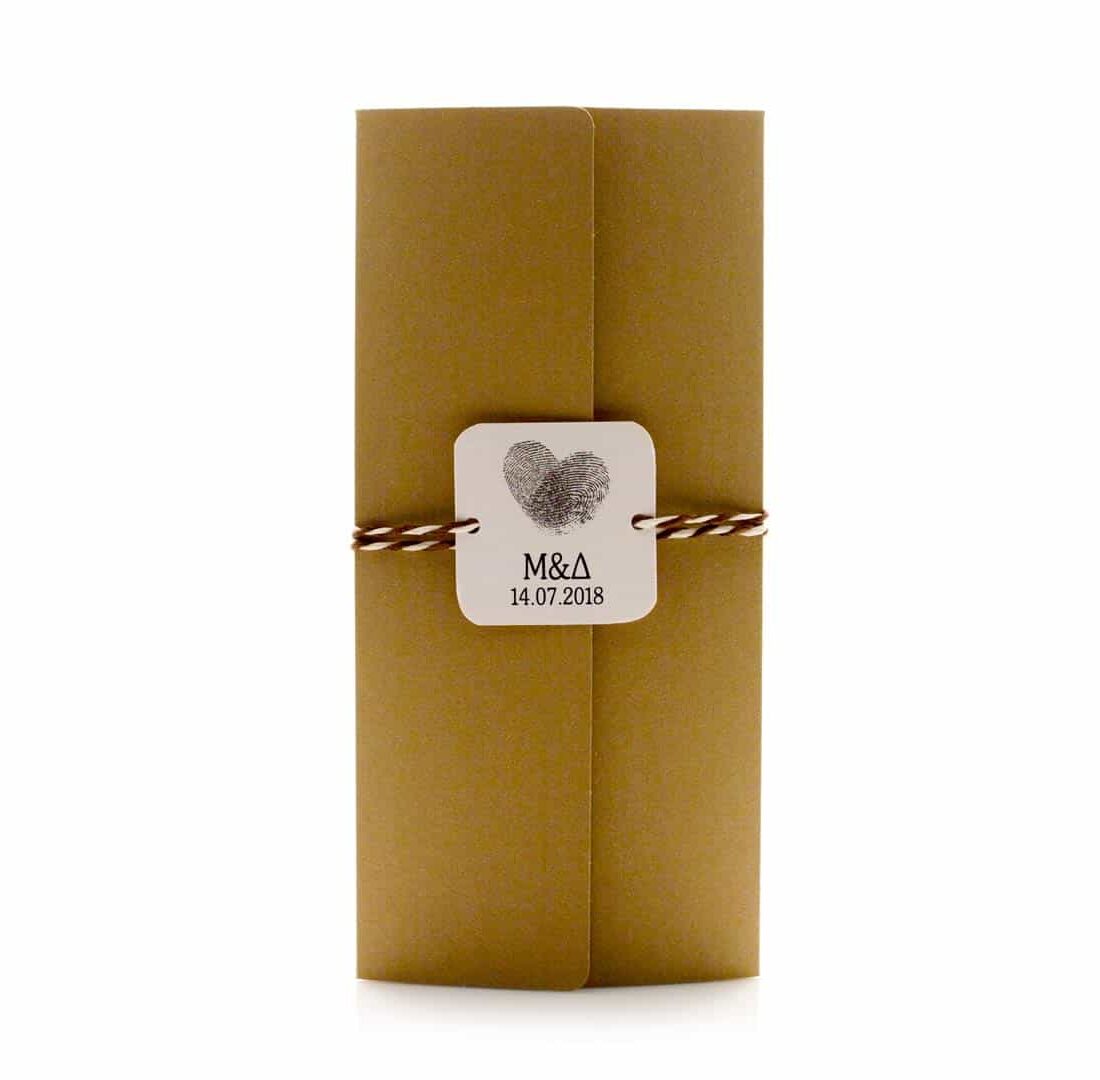 Προσκλητήριο Γάμου "Our Wedding"