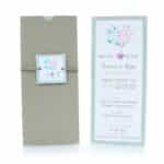 Προσκλητήριο Γάμου και Βάπτισης "Just 3 of us"