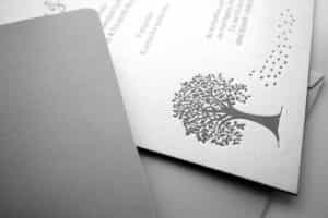 Προσκλητήριο Γάμου "Grey Tree"