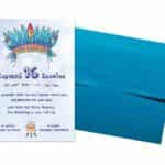 Προσκλητήριο Βάπτισης B5124A για αγόρι