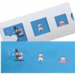 Προσκλητήριο Βάπτισης B5135A για αγόρι