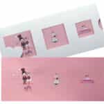 Προσκλητήριο Βάπτισης B5135B για κορίτσι