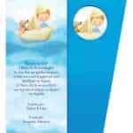 Προσκλητήριο Βάπτισης Β5145Α για αγόρι