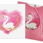 Προσκλητήριο Βάπτισης Β5147Β για κορίτσι