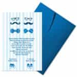 Προσκλητήριο Βάπτισης Β5150Α για αγόρι