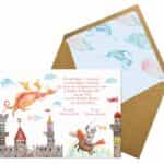 Προσκλητήριο Βάπτισης Β5152Α για αγόρι