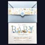 Προσκλητήριο Bάπτισης OUR LITTLE BABY για αγόρι