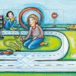 Ζωντανή κάρτα "Άδεια οδήγησης" BÄRENPRESSE & CURIOSI