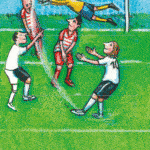 Ζωντανή κάρτα "Ποδόσφαιρο" BÄRENPRESSE & CURIOSI