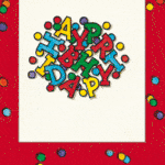 Ζωντανή κάρτα "Χαρούμενα Γενέθλια" BÄRENPRESSE & CURIOSI