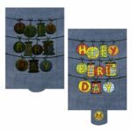 Ζωντανή κάρτα "Λαμπιόνια-Χαρούμενα Γενέθλια" BÄRENPRESSE & CURIOSI