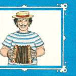 Ζωντανή κάρτα "Κονσερτίνα-Χαρούμενα Γενέθλια" BÄRENPRESSE & CURIOSI