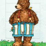 Ζωντανή κάρτα "Aρκούδος" BÄRENPRESSE & CURIOSI