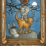 Ζωντανή κάρτα "Οι μουσικοί της Βρέμης" BÄRENPRESSE & CURIOSI