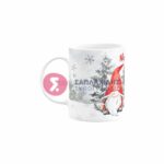 Κεραμική κούπα Χριστουγεννιάτικη