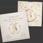 Προσκλητήριο Bάπτισης BOY AND TEDDY για αγόρι