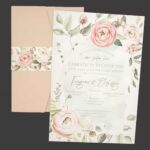 Προσκλητήριο Γάμου "My Rose"