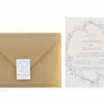 Προσκλητήριο Γάμου "ΓΝΣ3030"