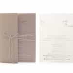 Προσκλητήριο Γάμου "ΓΝΣ3100"