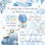 Προσκλητήριο Bάπτισης "Vespa" για αγόρι