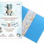 Προσκλητήριο Bάπτισης BOY BEAR για αγόρι