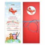 Προσκλητήριο Bάπτισης ΑΕΡΟΠΛΑΝΑΚΙ για αγόρι