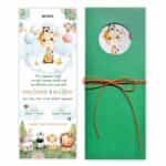 Προσκλητήριο Bάπτισης ΚΑΜΗΛΟΠΑΡΔΑΛΗ για αγόρι