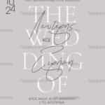 Προσκλητήριο Γάμου SYNW01