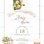 Προσκλητήριο Γάμου SYNW03