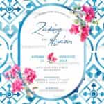 Προσκλητήριο Γάμου SYNW06