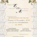 Προσκλητήριο Γάμου SYNW31