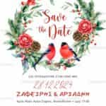 Προσκλητήριο Γάμου SYNW47