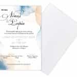 Προσκλητήριο Γάμου "COLORS"