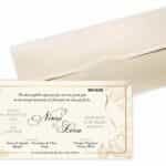 Προσκλητήριο Γάμου "MY INVITATION GOLD"