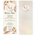 Προσκλητήριο Γάμου "YOU AND I"