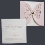 Προσκλητήριο Bάπτισης 1882 LASER CUT