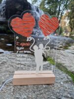 Φωτιστικό Σταντάκι Καρδία