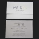 Προσκλητήριο Γάμου 7833